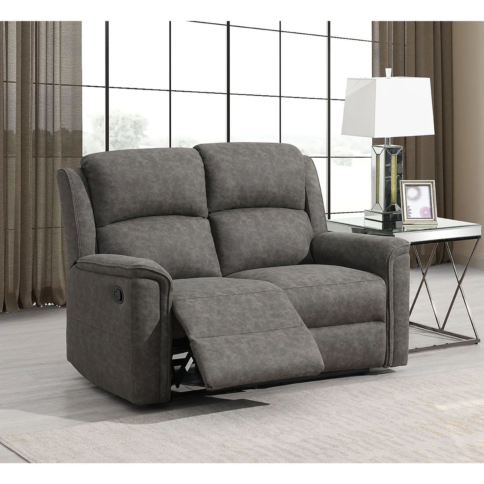 Luna 2 Seater Manual Recliner