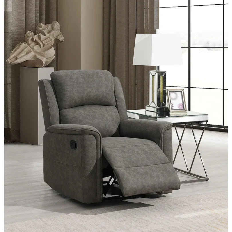 Luna Manual Reclining 3 + 1 + 1 Seater Sofa & Armchair Bundle