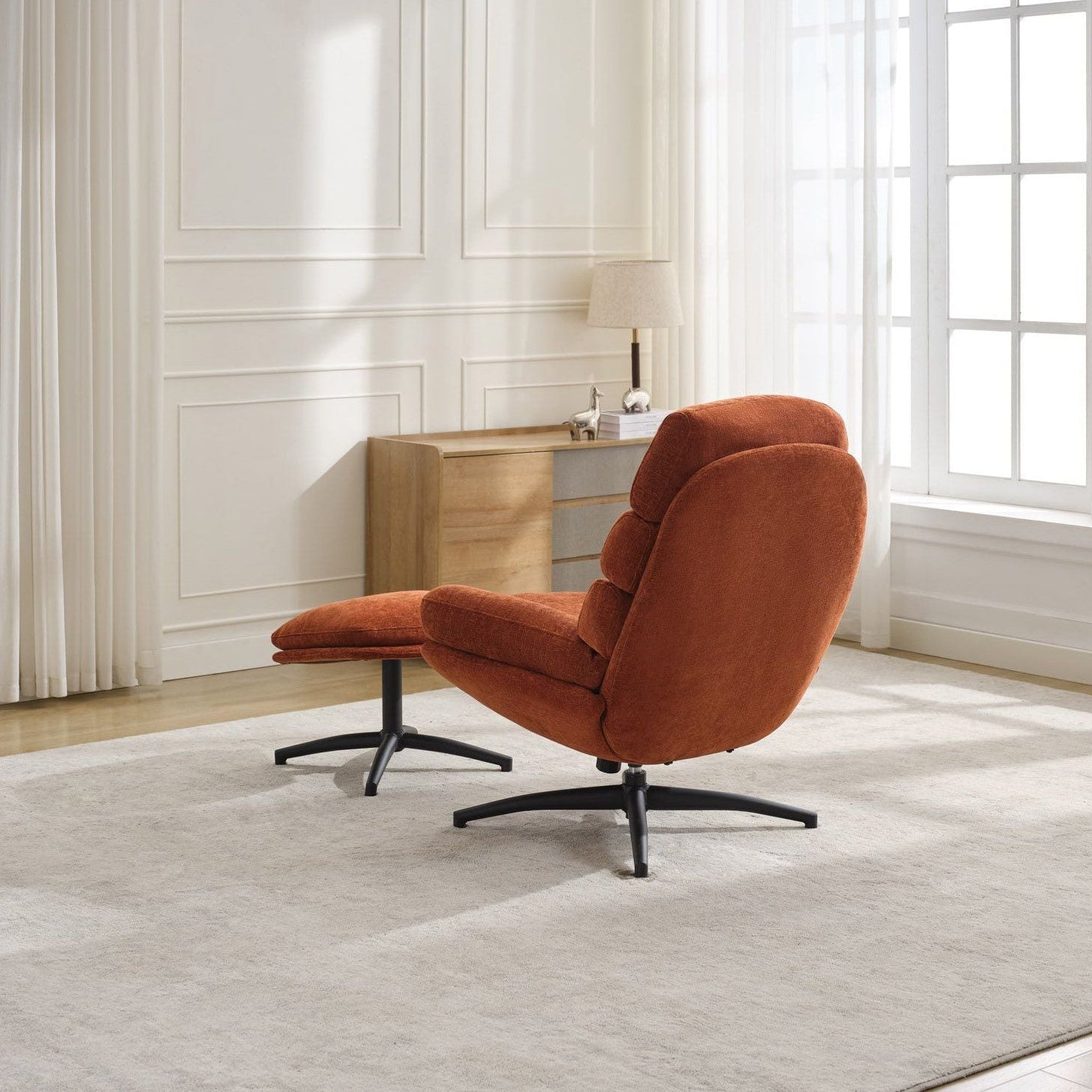 Clarke Leisure Chair with Footstool
