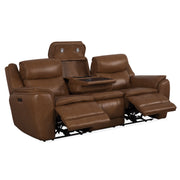 Brabus Full Italian Leather Electric 3 Seater Sofa