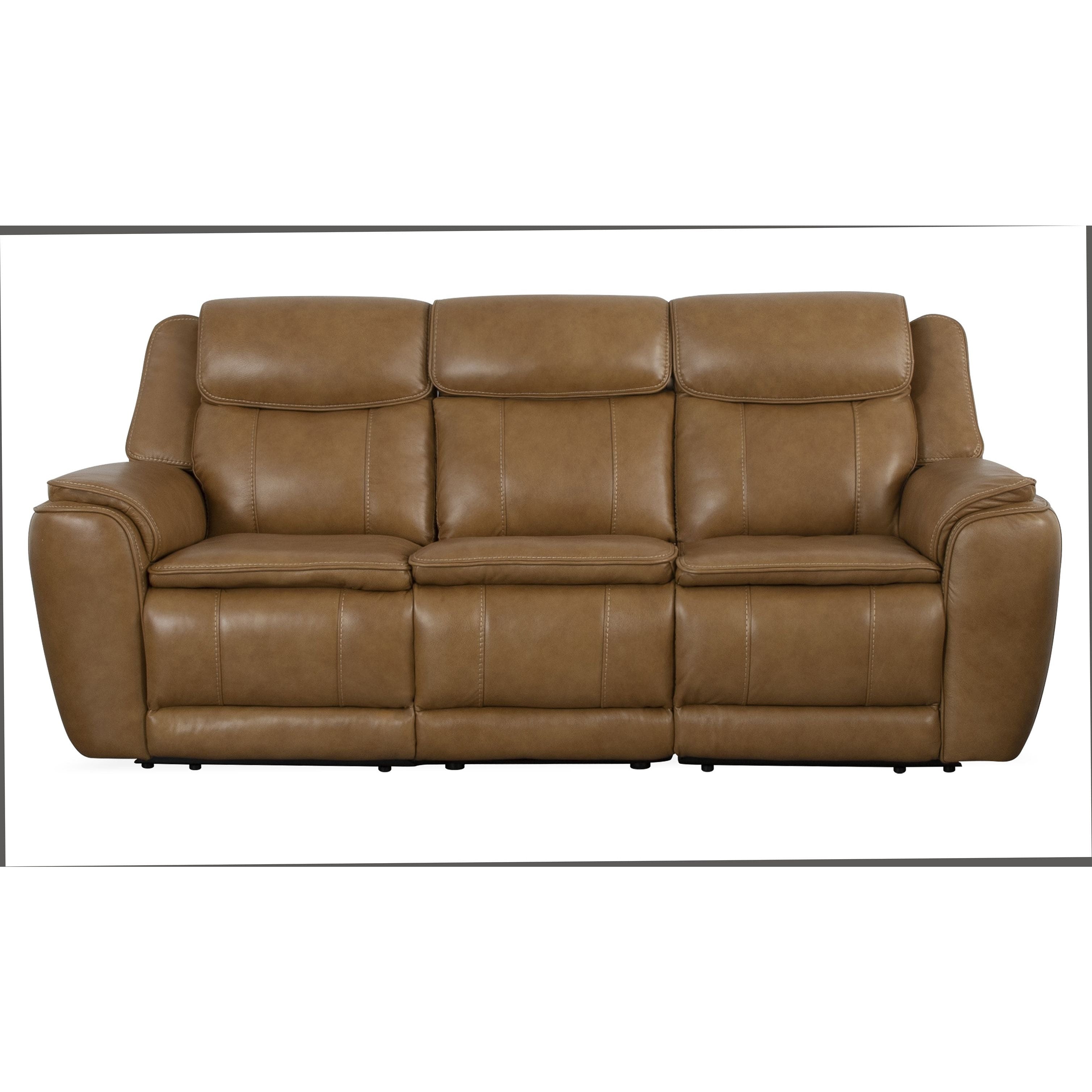 Brabus Full Italian Leather Electric 3 Seater Sofa