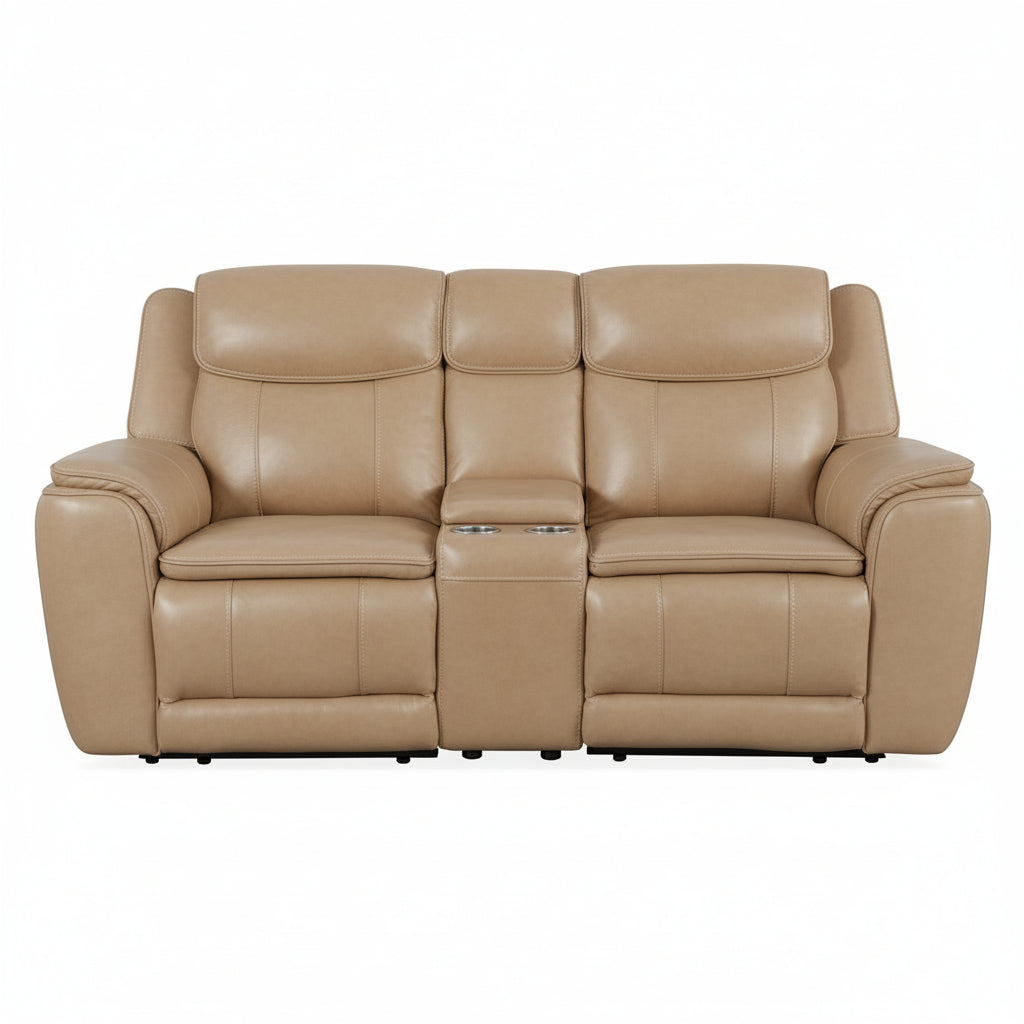 Brabus Full Italian Leather Electric 2 Seater Sofa
