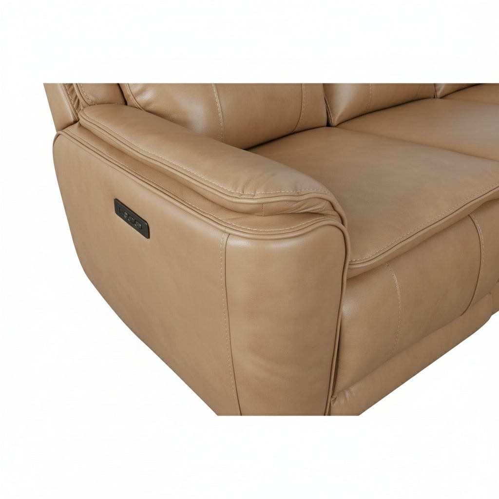 Brabus Full Italian Leather Electric 2 Seater Sofa