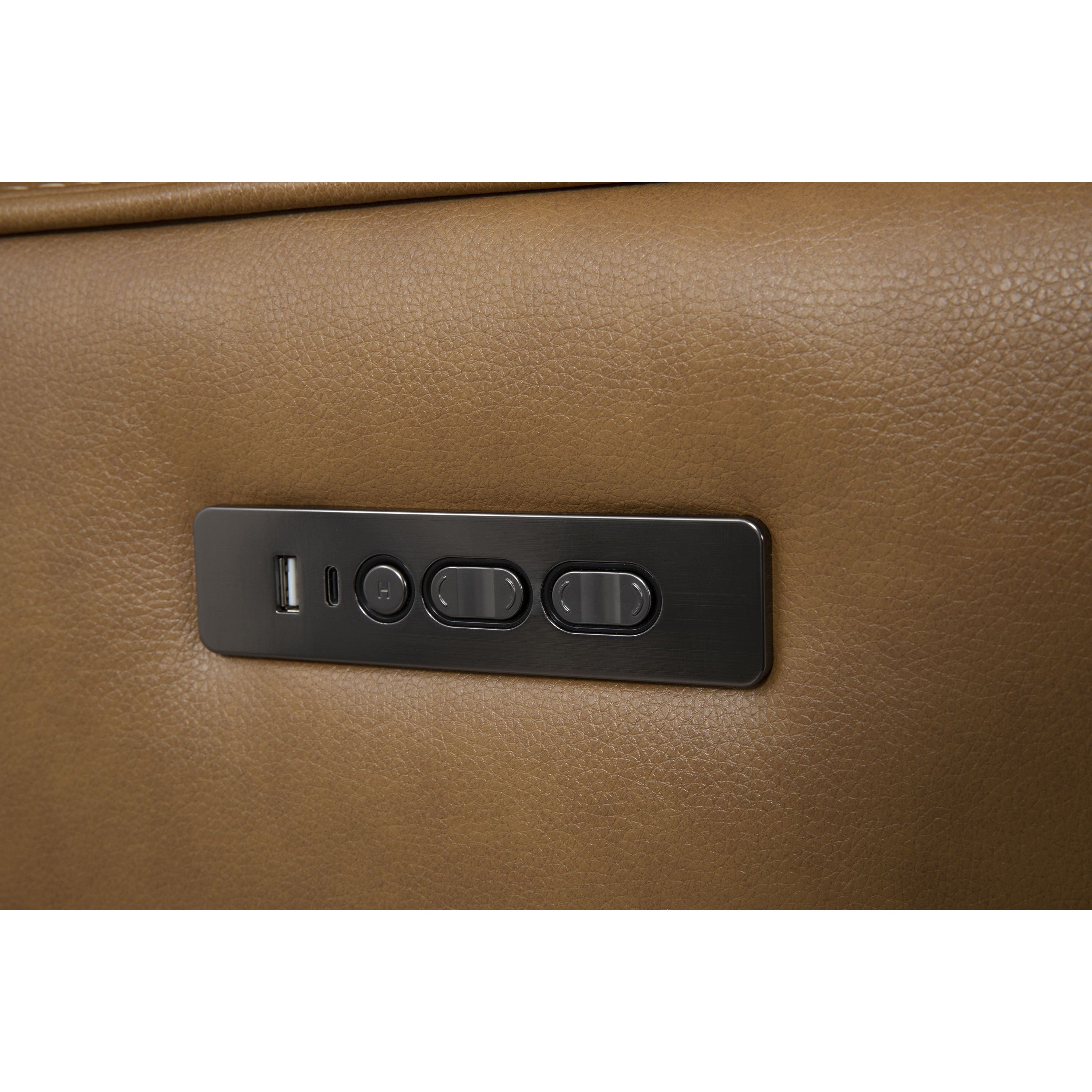 Brabus Full Italian Leather Electric 2 Seater Sofa