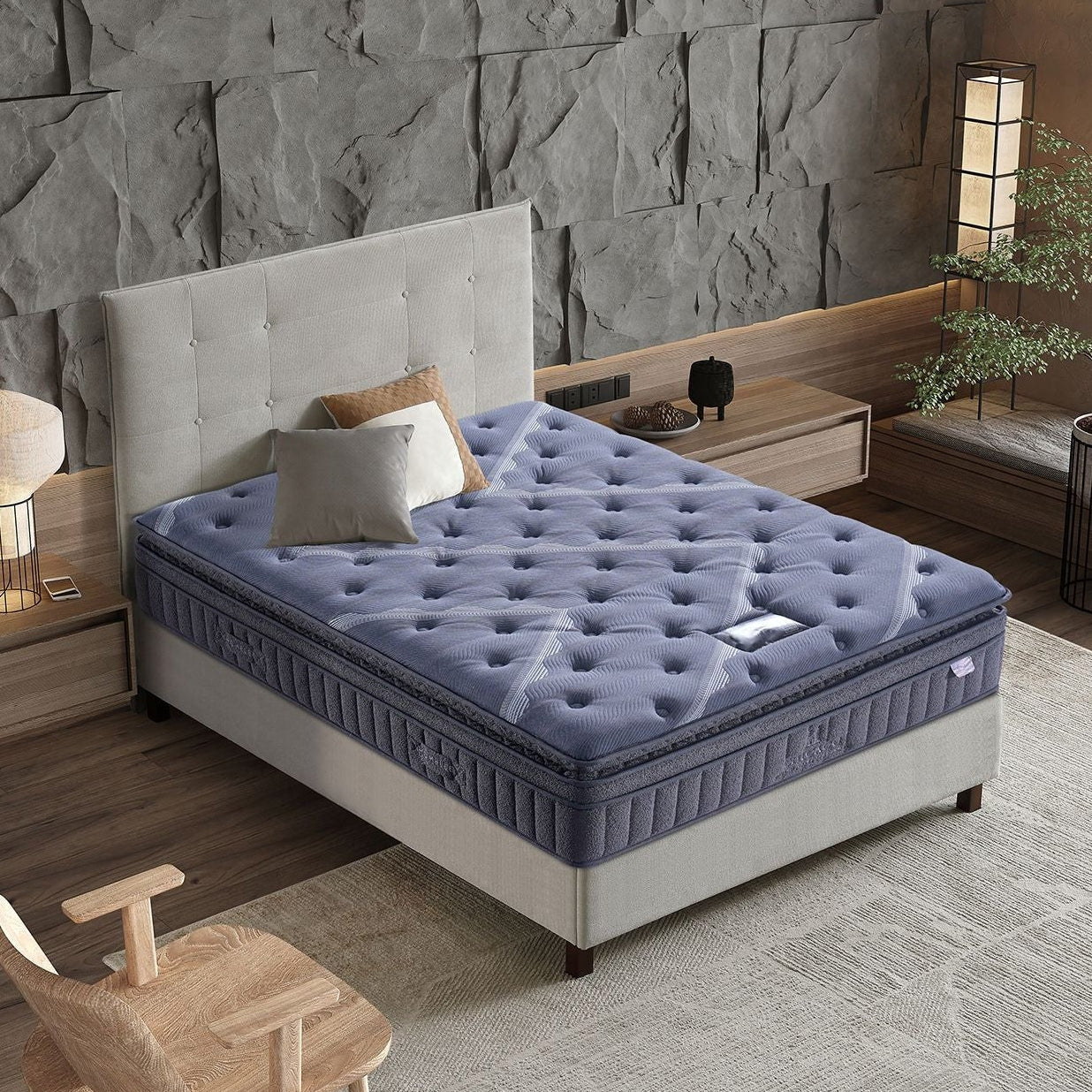 Chicago Deluxe Firm Mattress - 4ft6 Double