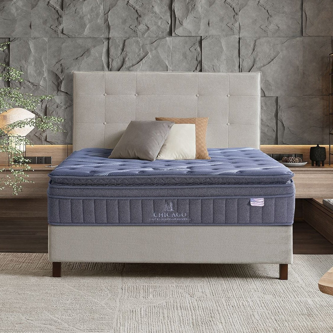 Chicago Deluxe Firm Mattress - 5ft King