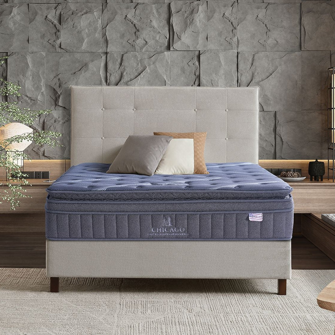 Chicago Deluxe Firm Mattress - 6ft Super King