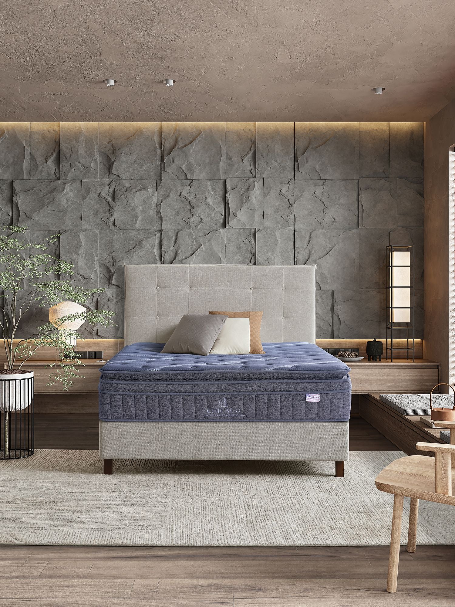 Chicago Deluxe Firm Mattress | 6ft Double | USA  Sleep Collection