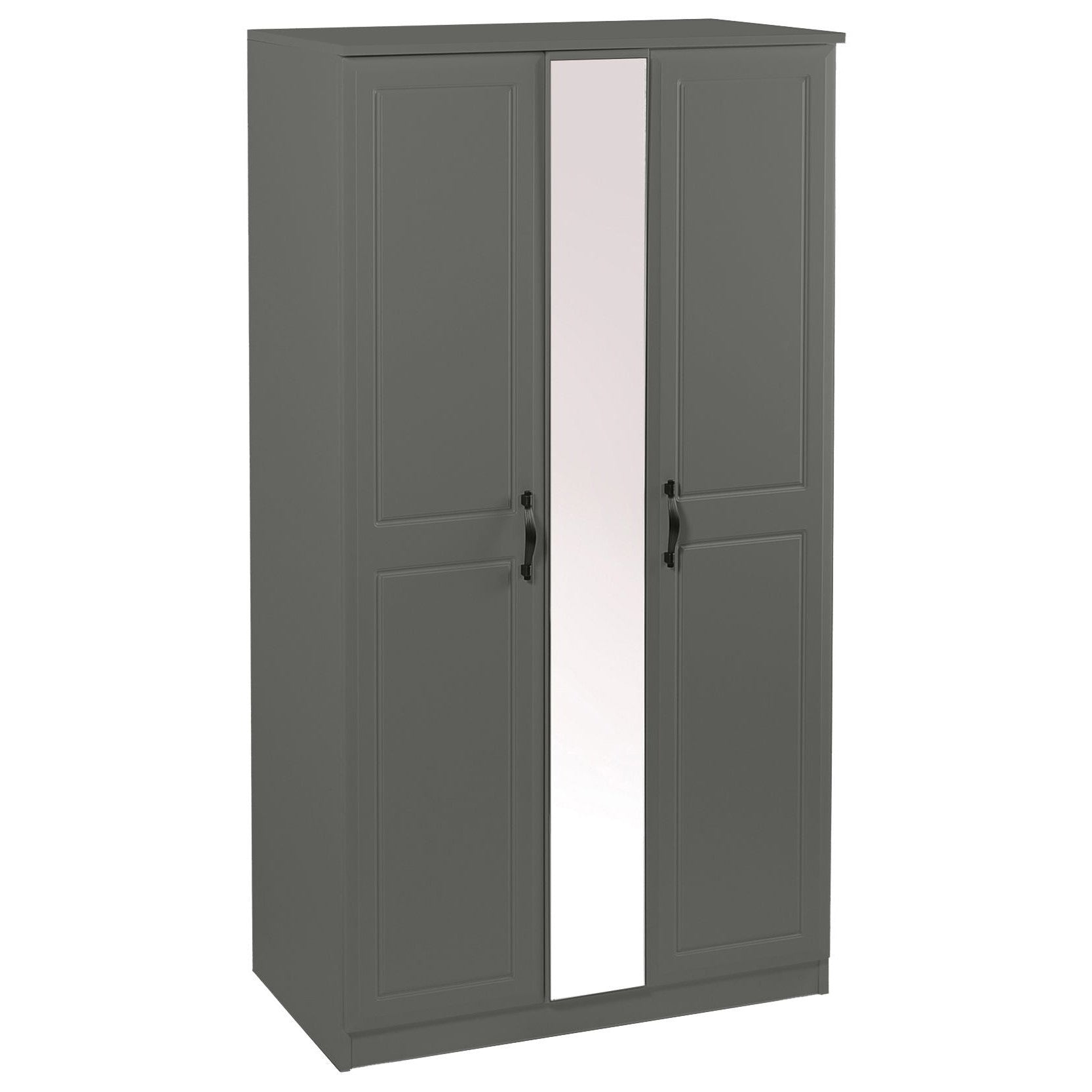 Metro 3ft Mirrored Wardrobe