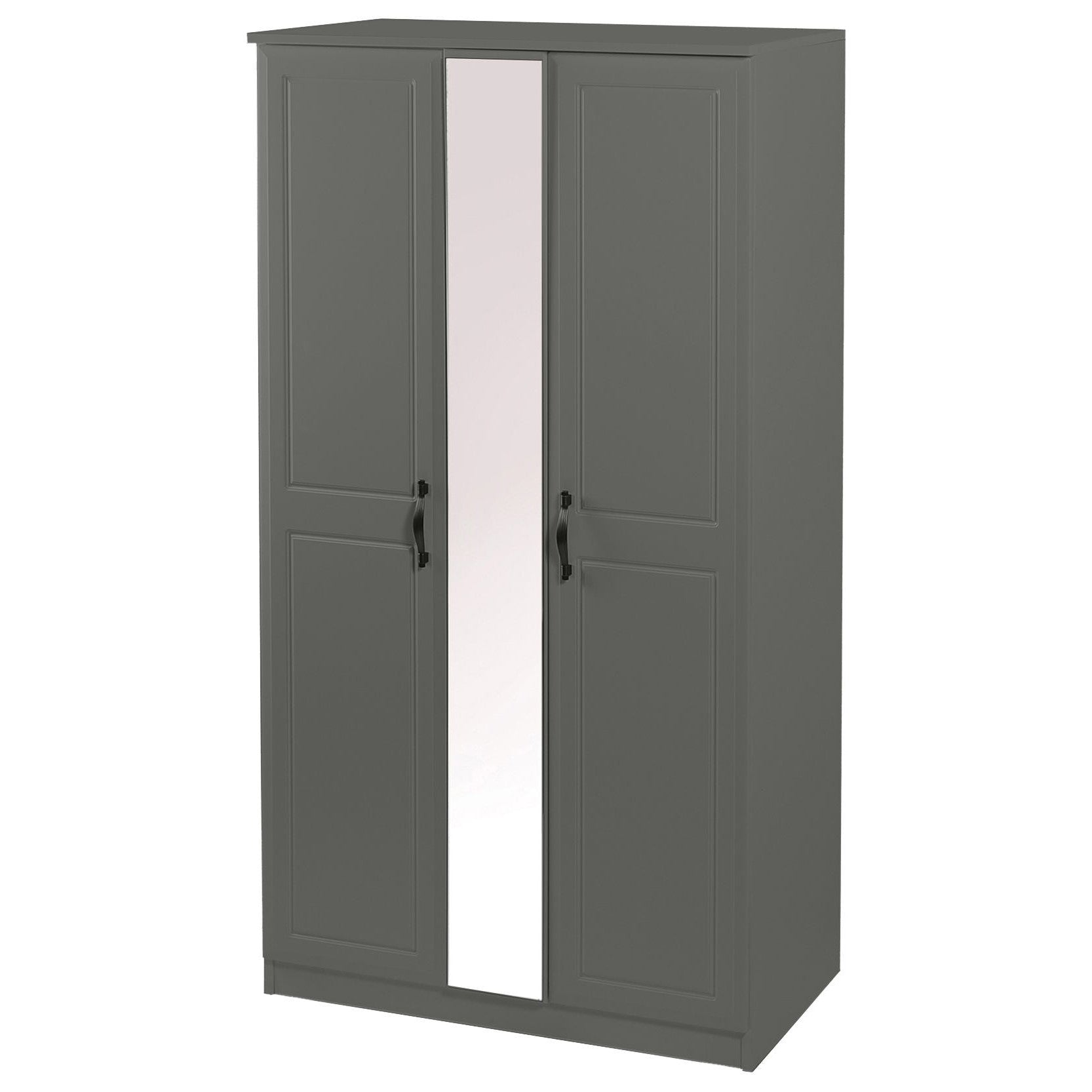 Metro 3ft Mirrored Wardrobe
