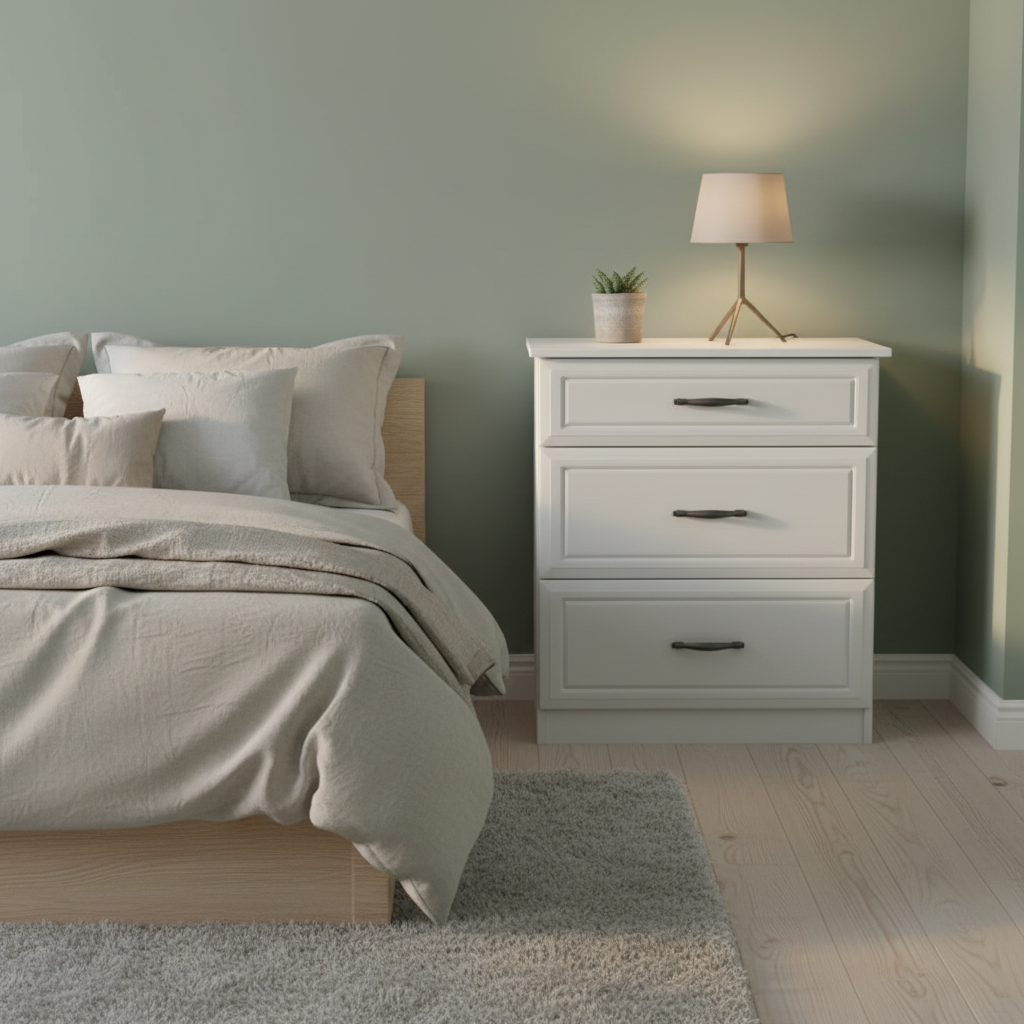 Metro 3 Drawer Deep Chest