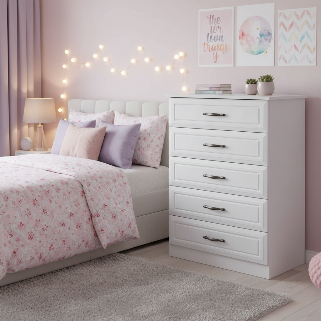 Metro 5 Drawer Chest