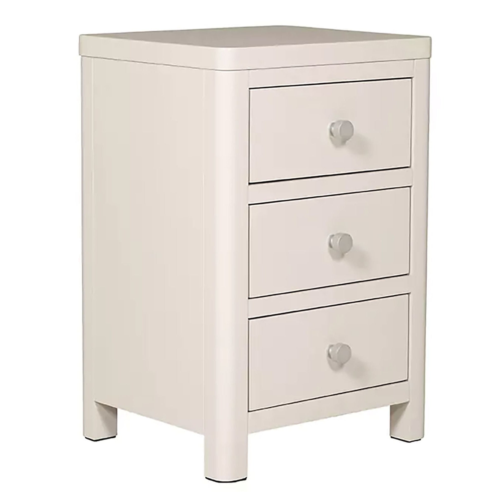 Freya 3 Drawer Bedside Table