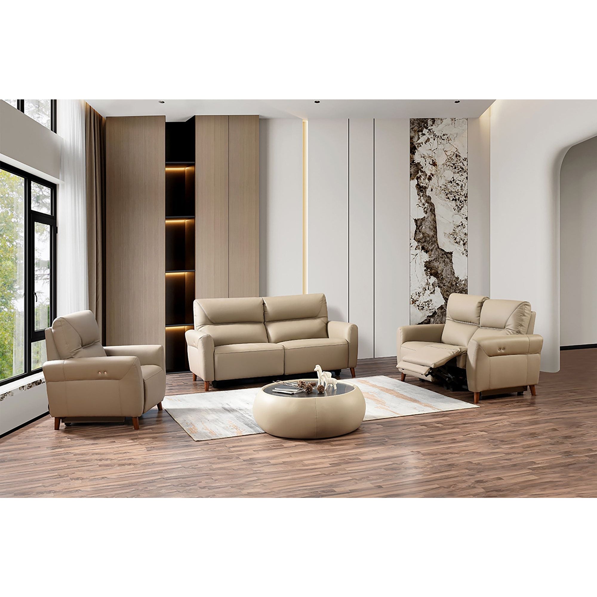 Florence Leather Electric 2 Seater