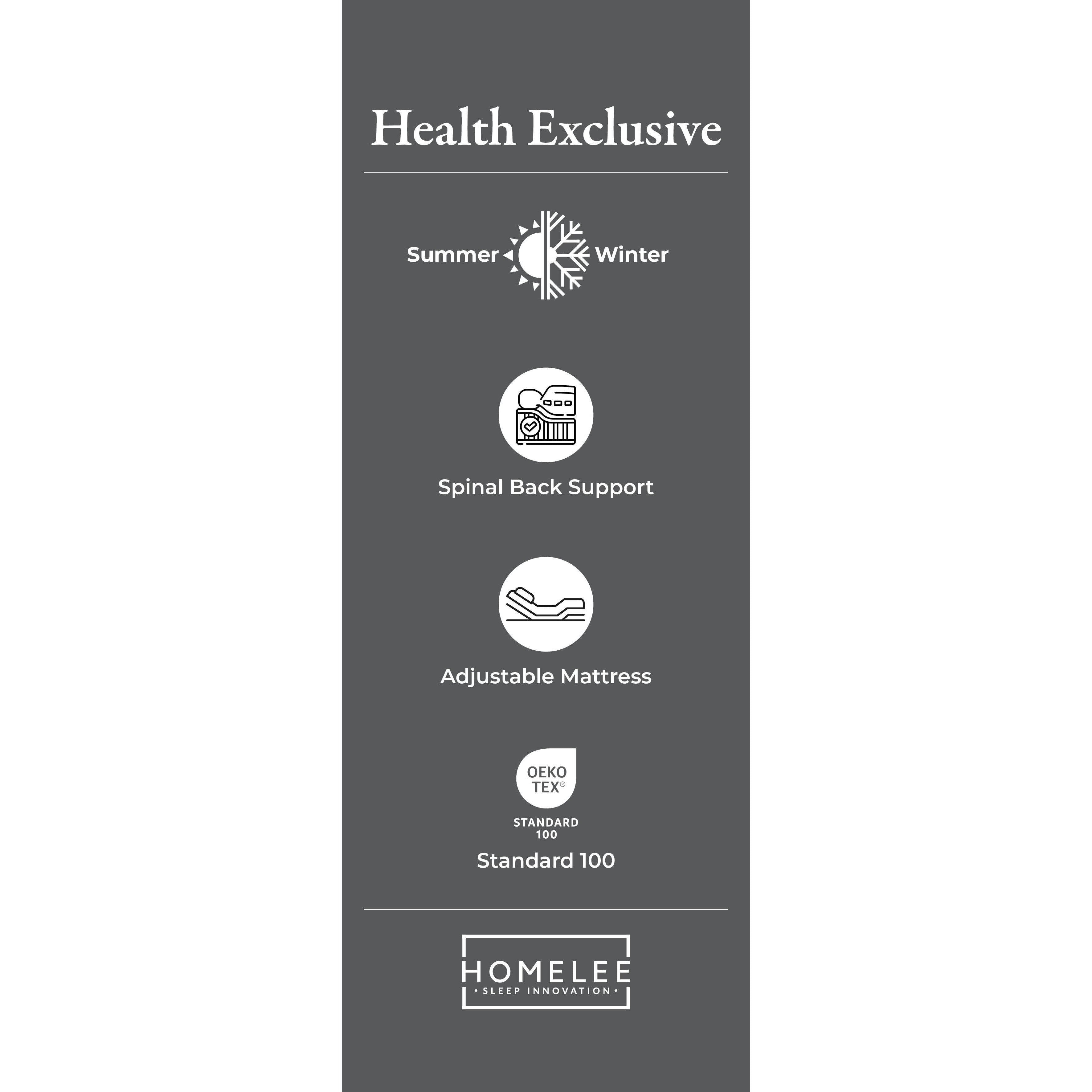 Health Exclusive Divan Bed by Homelee