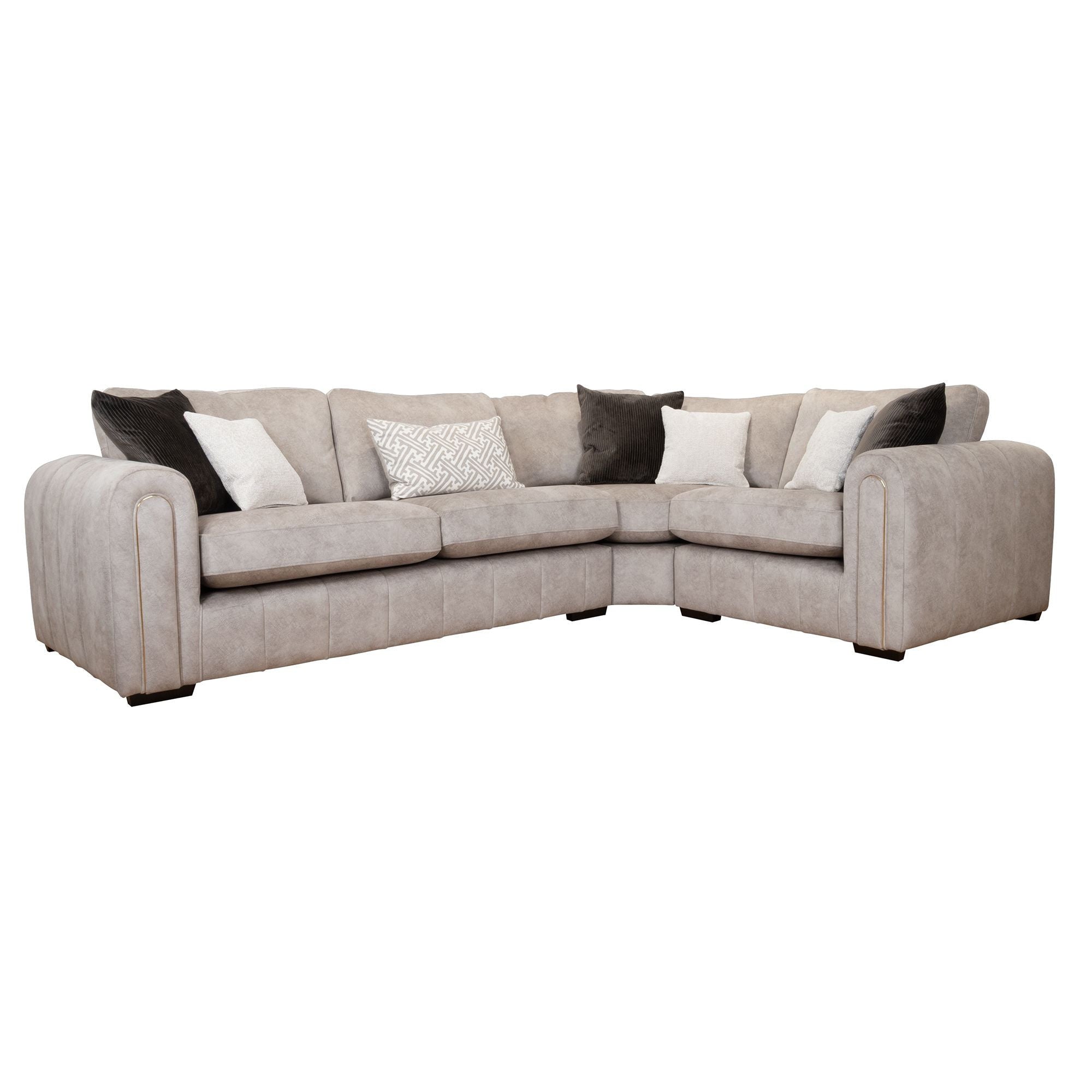 Glamour 2 Corner 1 Sofa
