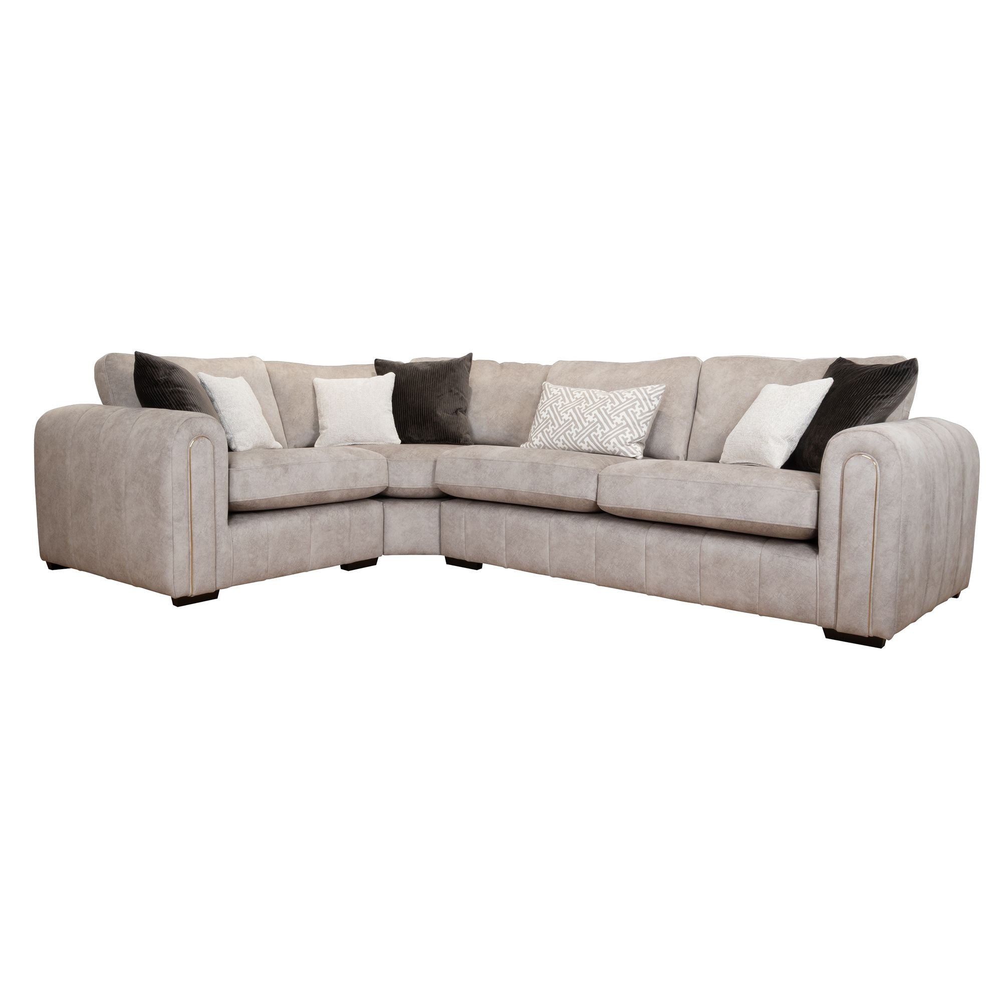Glamour 2 Corner 1 Sofa