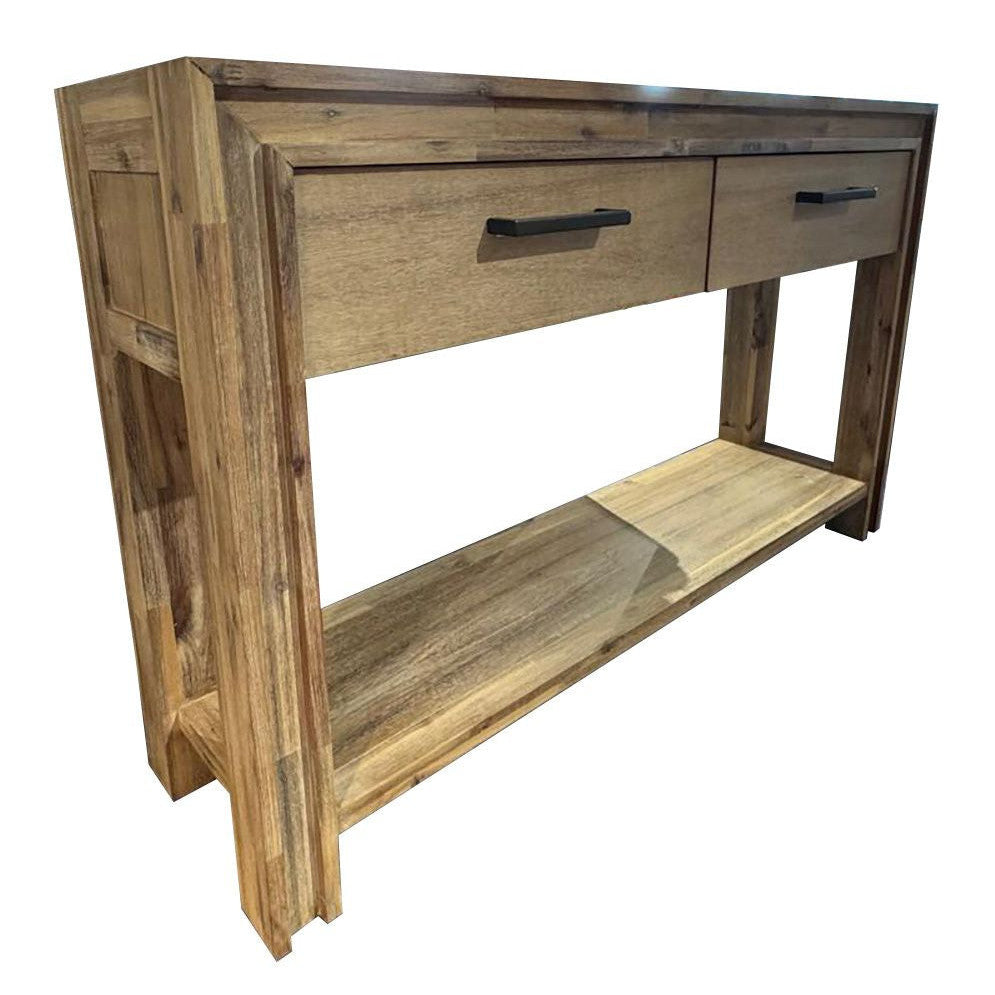 Lexington Washed Oak Console Table