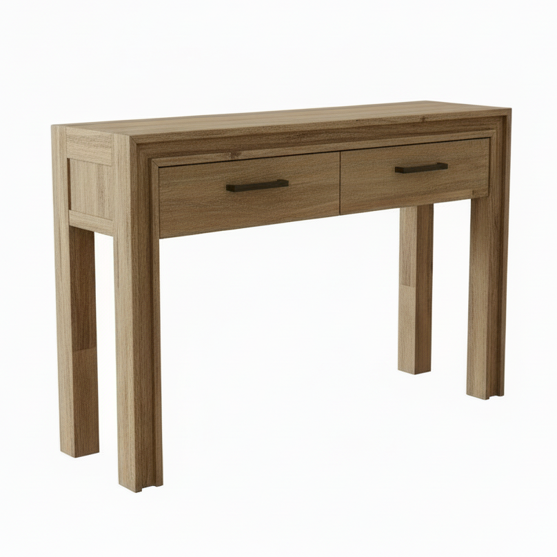 Lexington Washed Oak Console Table