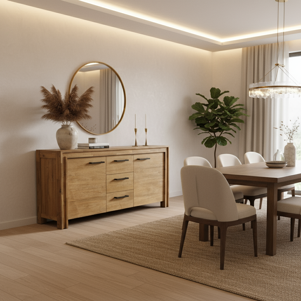 Lexington Washed Oak Sideboard