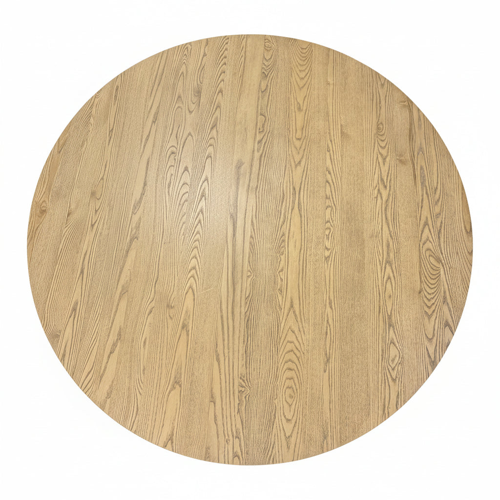 Ashton Ash Round Dining Table - 150cm