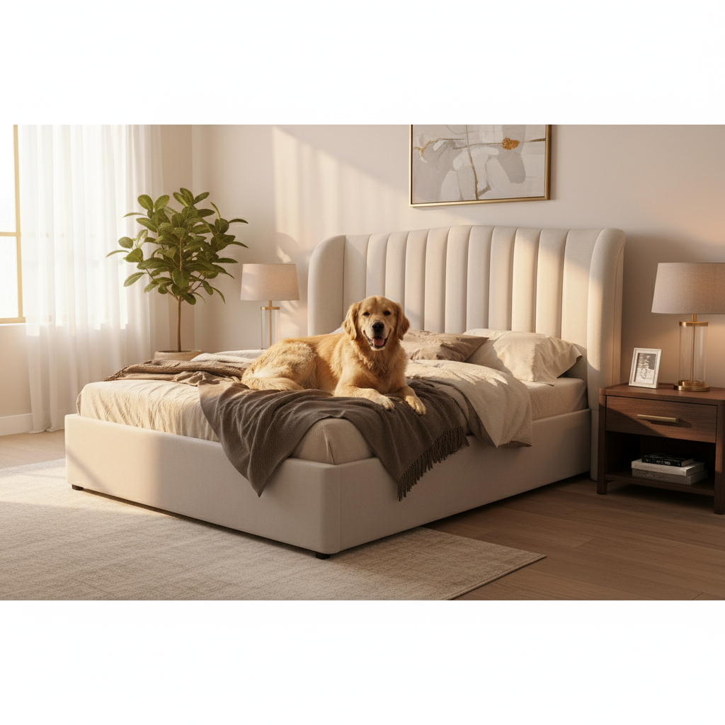 Avoca Winged Bed Frame