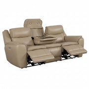 Brabus Full Italian Leather Electric 3 Seater Sofa