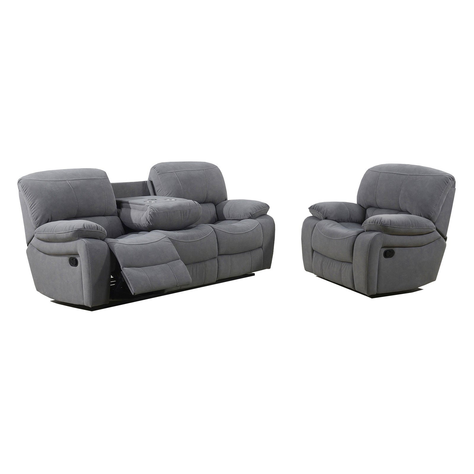 Baxter 3 Seater Manual Reclining Sofa