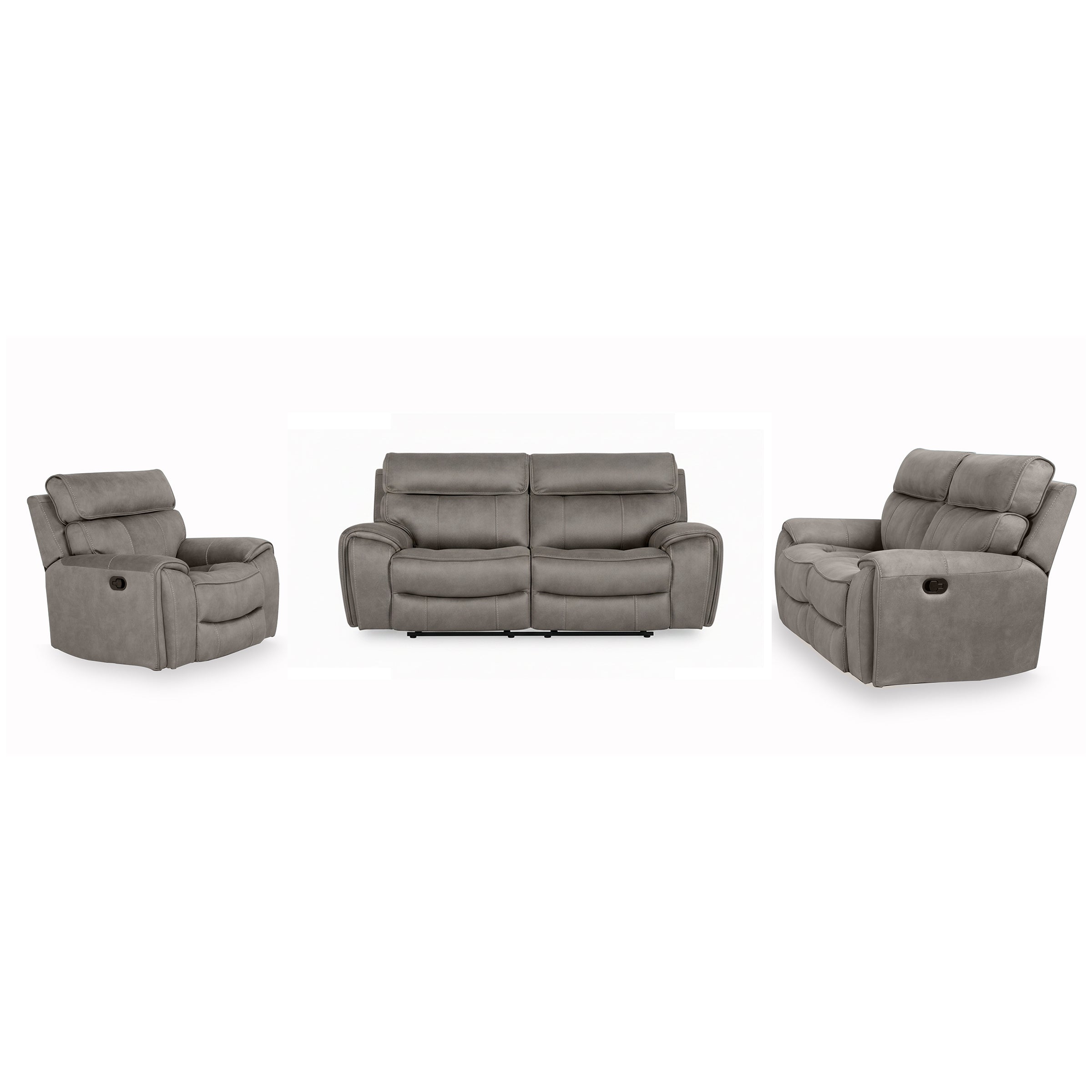 Bentley Manual 2 Seater Recliner Sofa