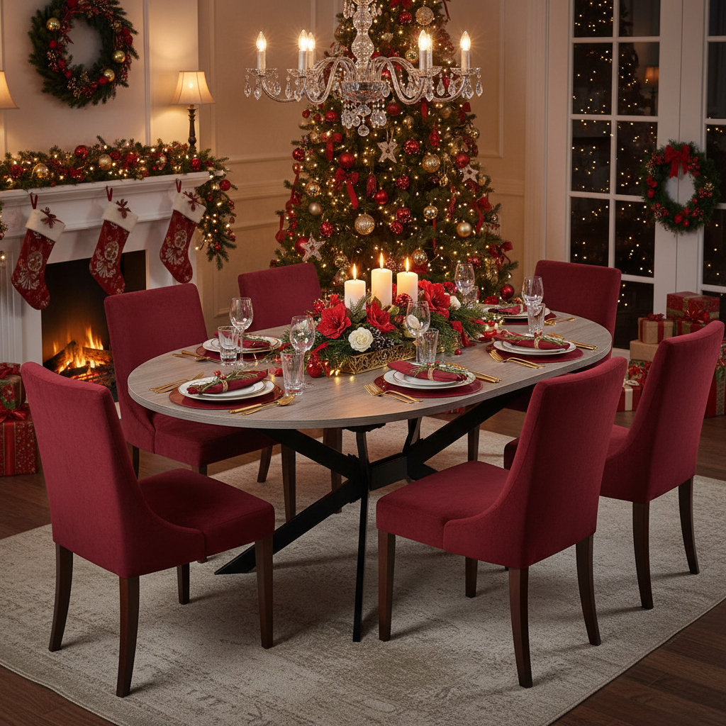 Berlin Oak Extending Round Dining Table 1.2 to 1.6m