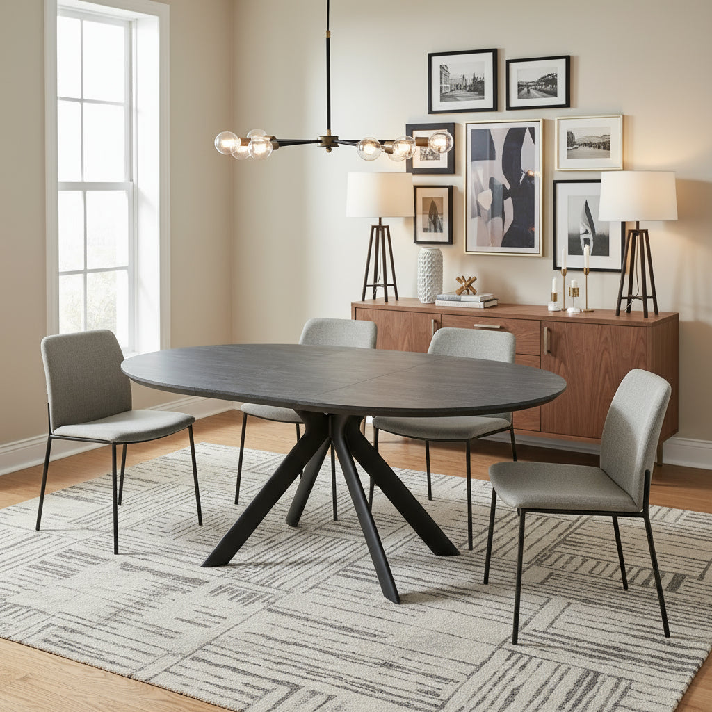 Blackrock Round Extending Dining Table
