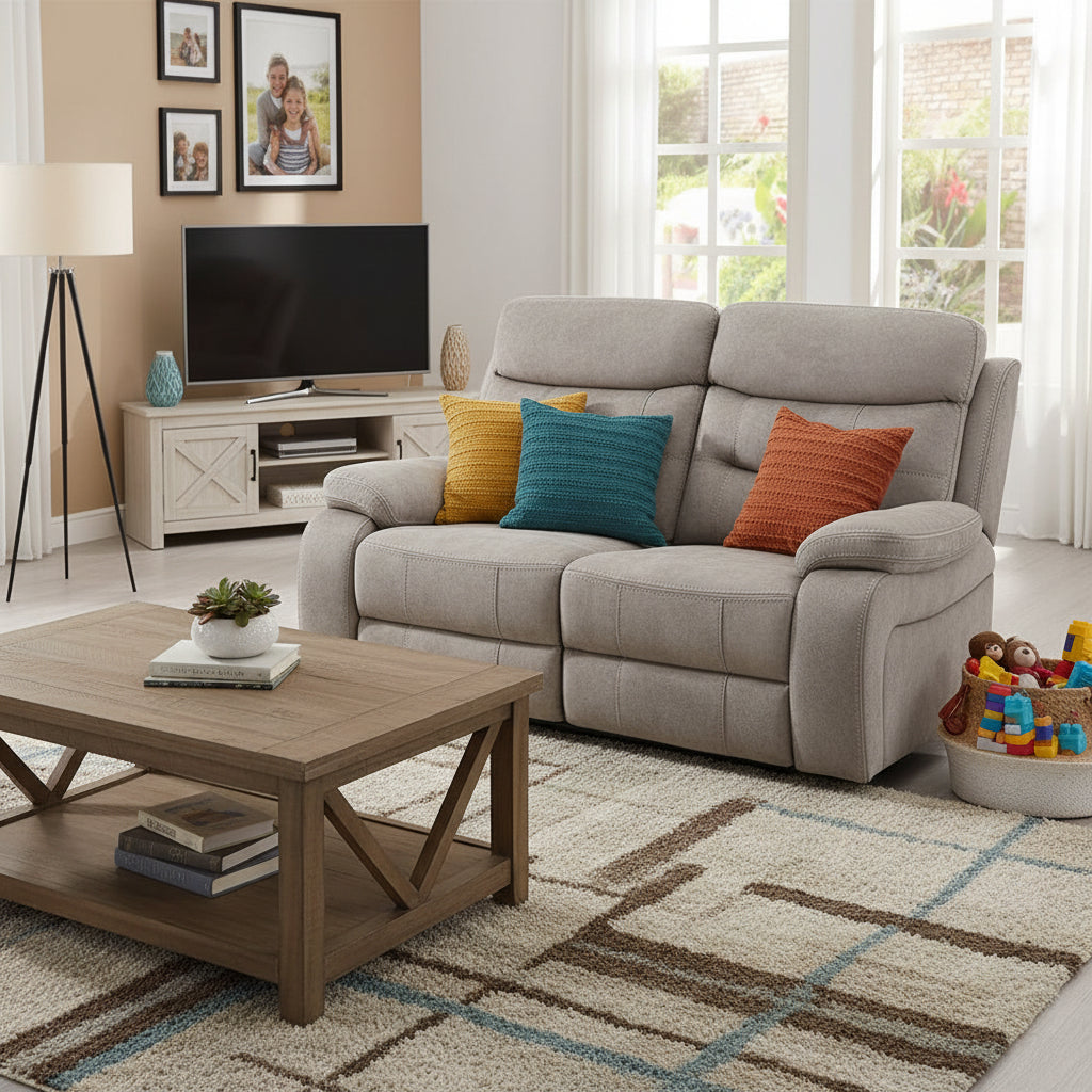 Blake 2 Seater Manual Reclining Sofa