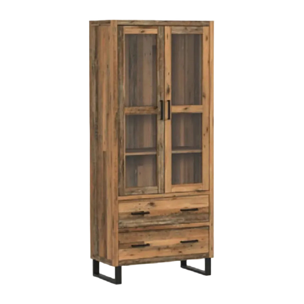 Bronx Reclaimed Oak Display Cabinet
