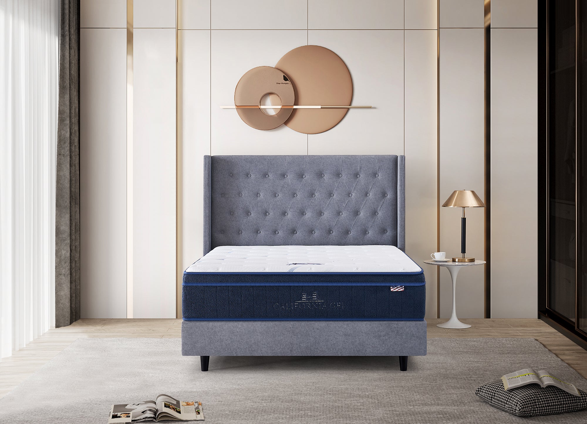 California Gel Mattress | 6ft King | USA Sleep Collection