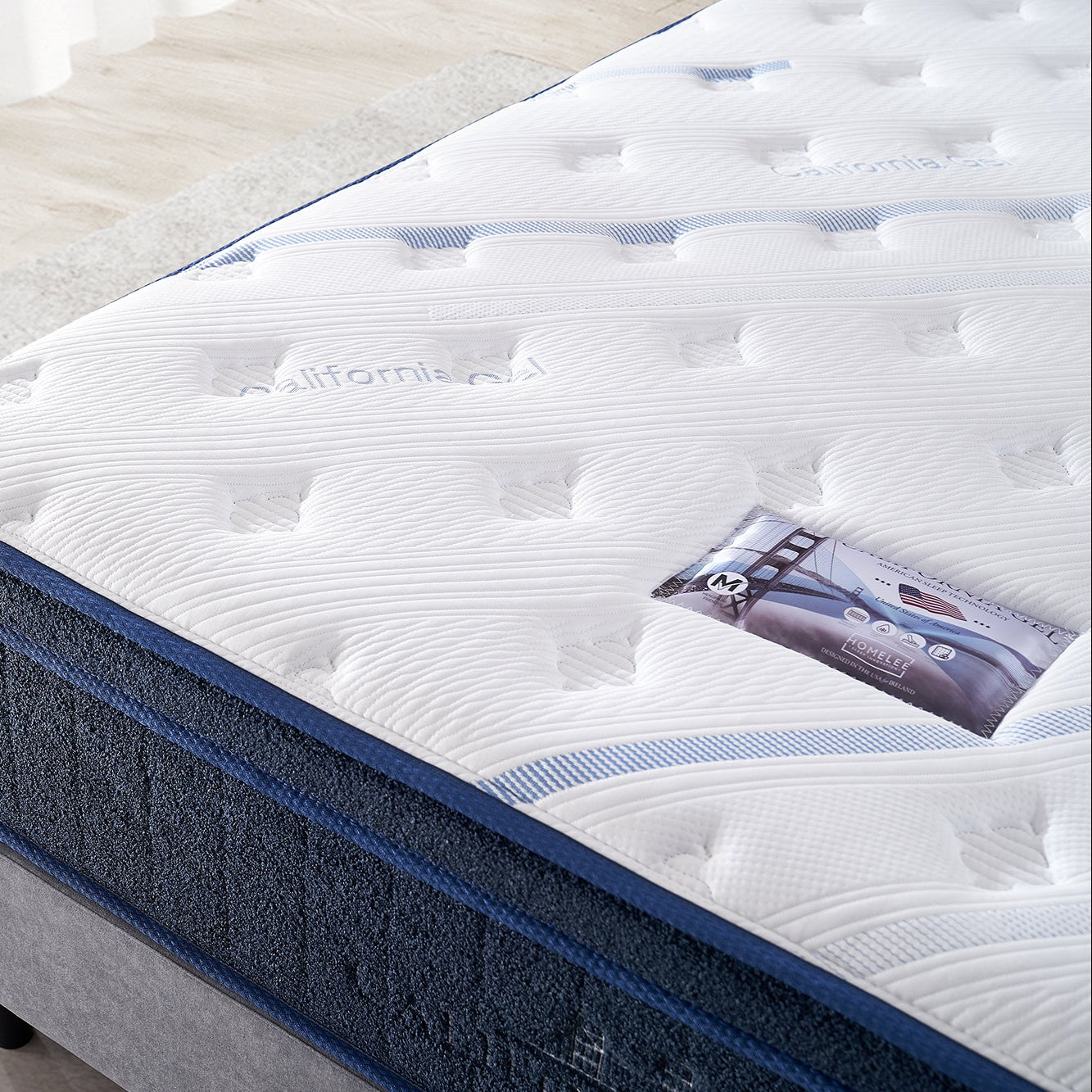 California Gel Mattress | 4ft6 Double | USA Sleep Collection