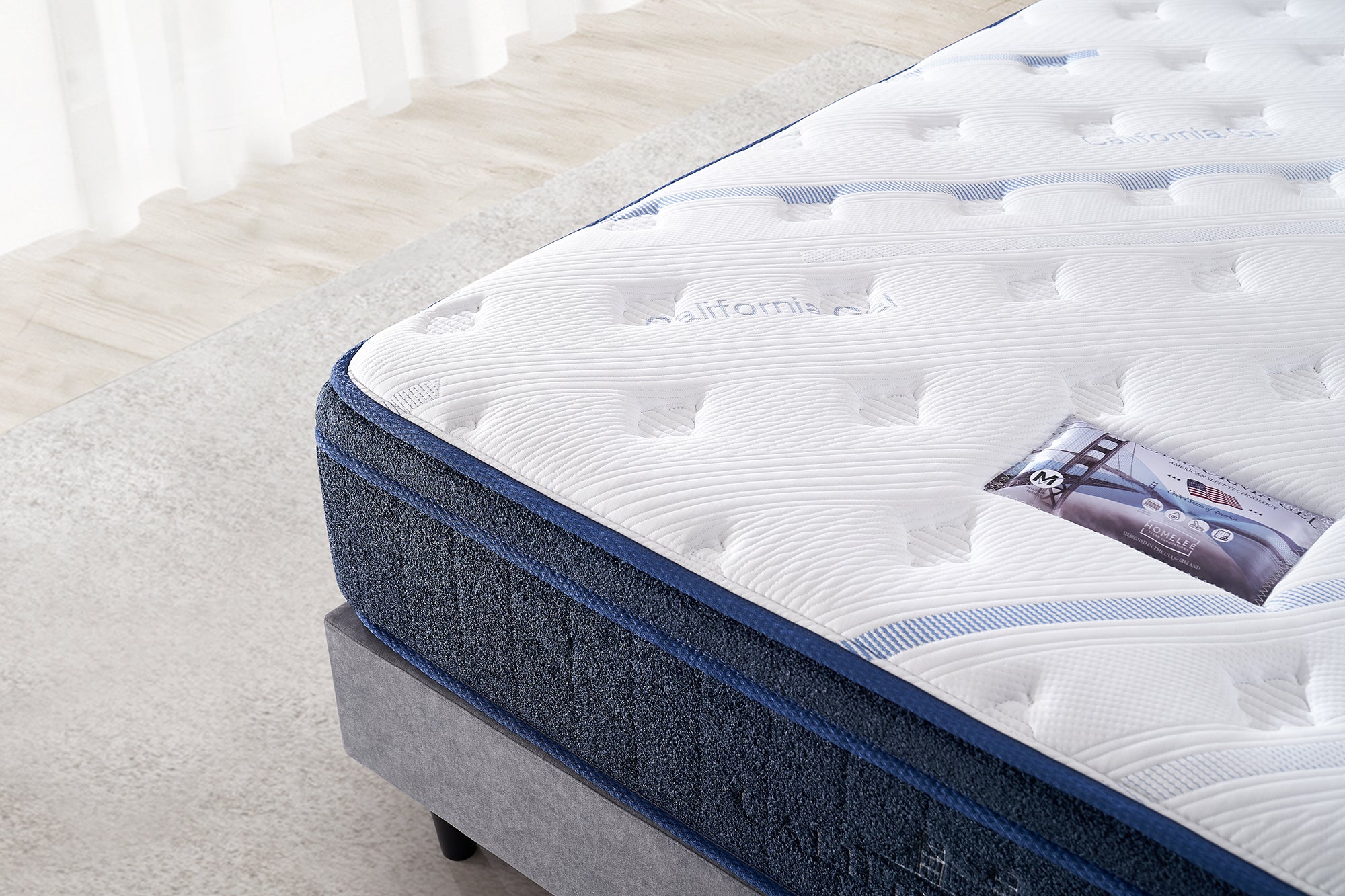 California Gel Mattress | 6ft King | USA Sleep Collection