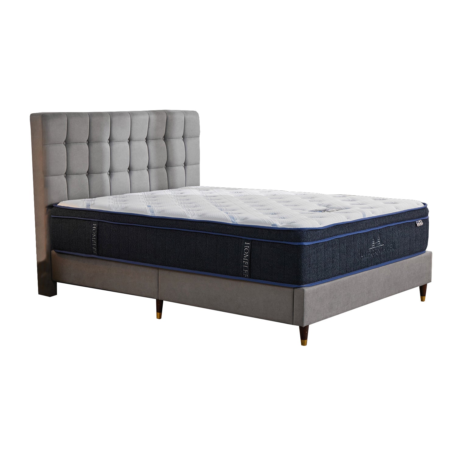 California Gel Divan Bed | Medium Mattress | USA Sleep Collection
