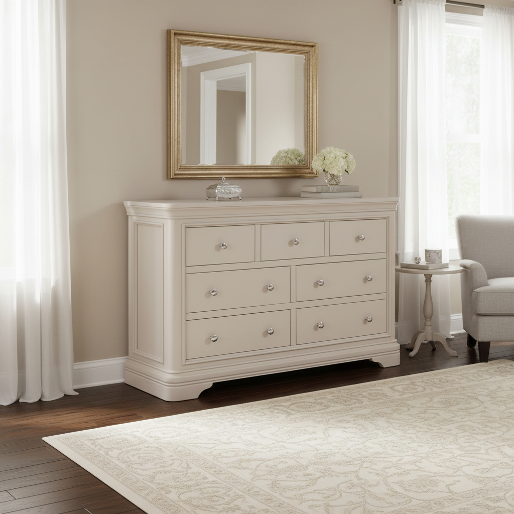 Cambridge 3 Over 4 Drawer Chest