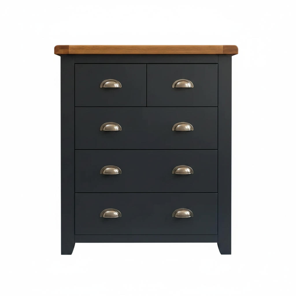 Capri Dark Oak 2 Over 3 Chest