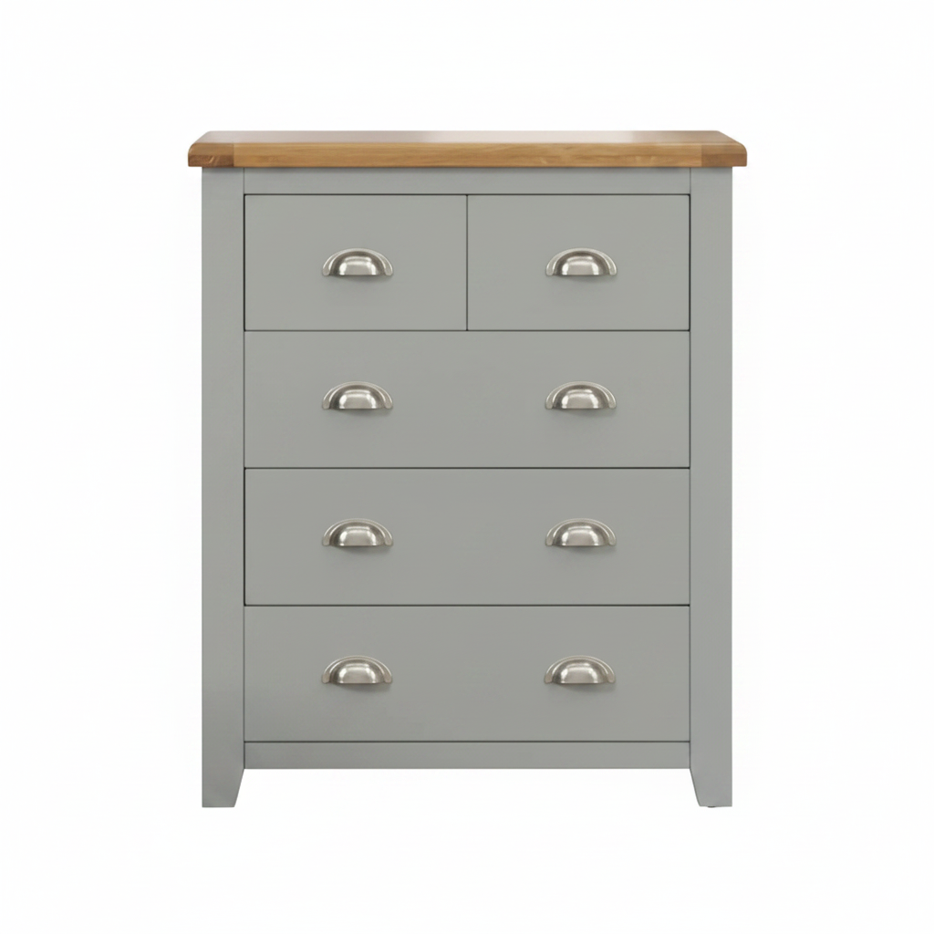 Capri Light Oak 2 Over 3 Chest