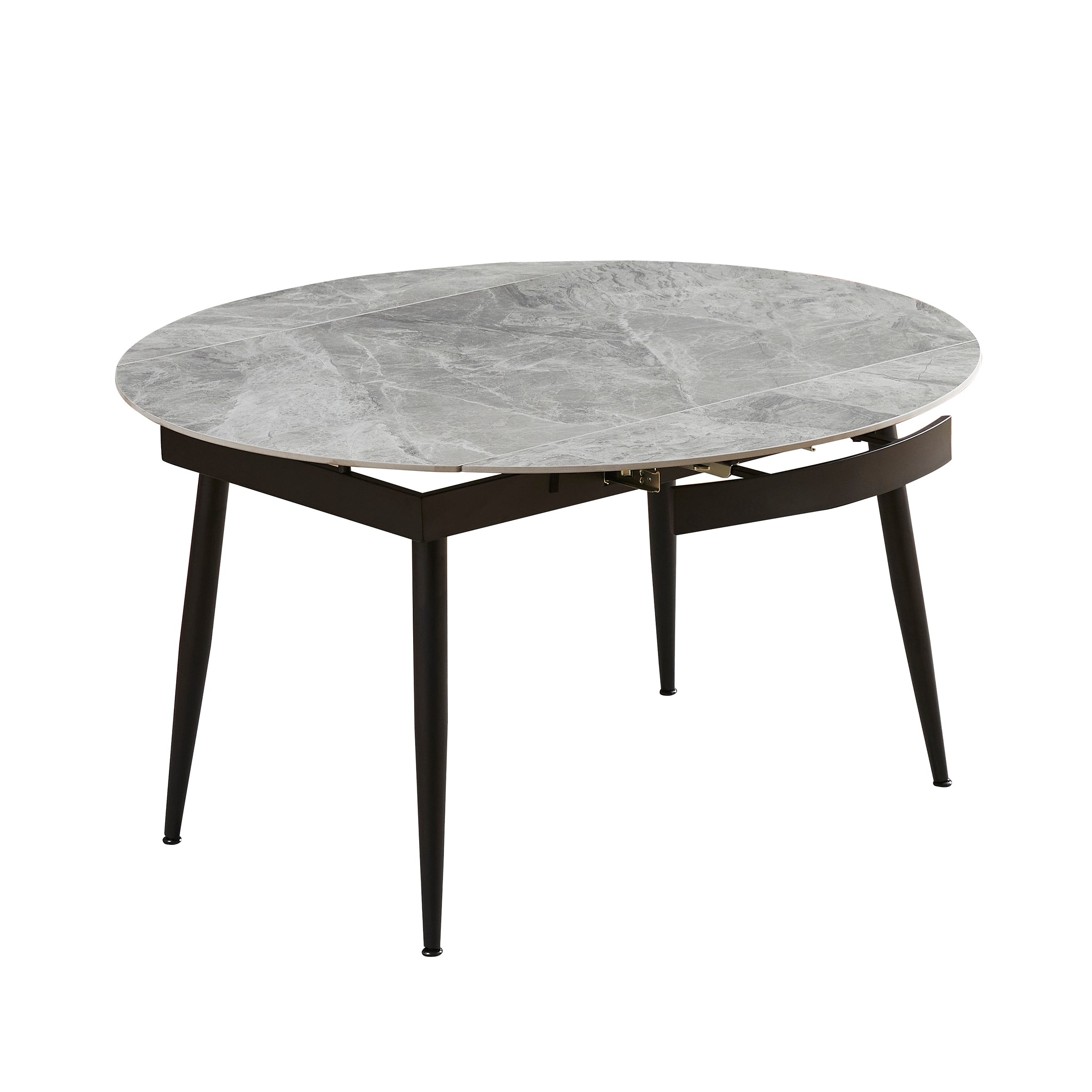 Cruise Grey Gloss Dining Table - 135cm