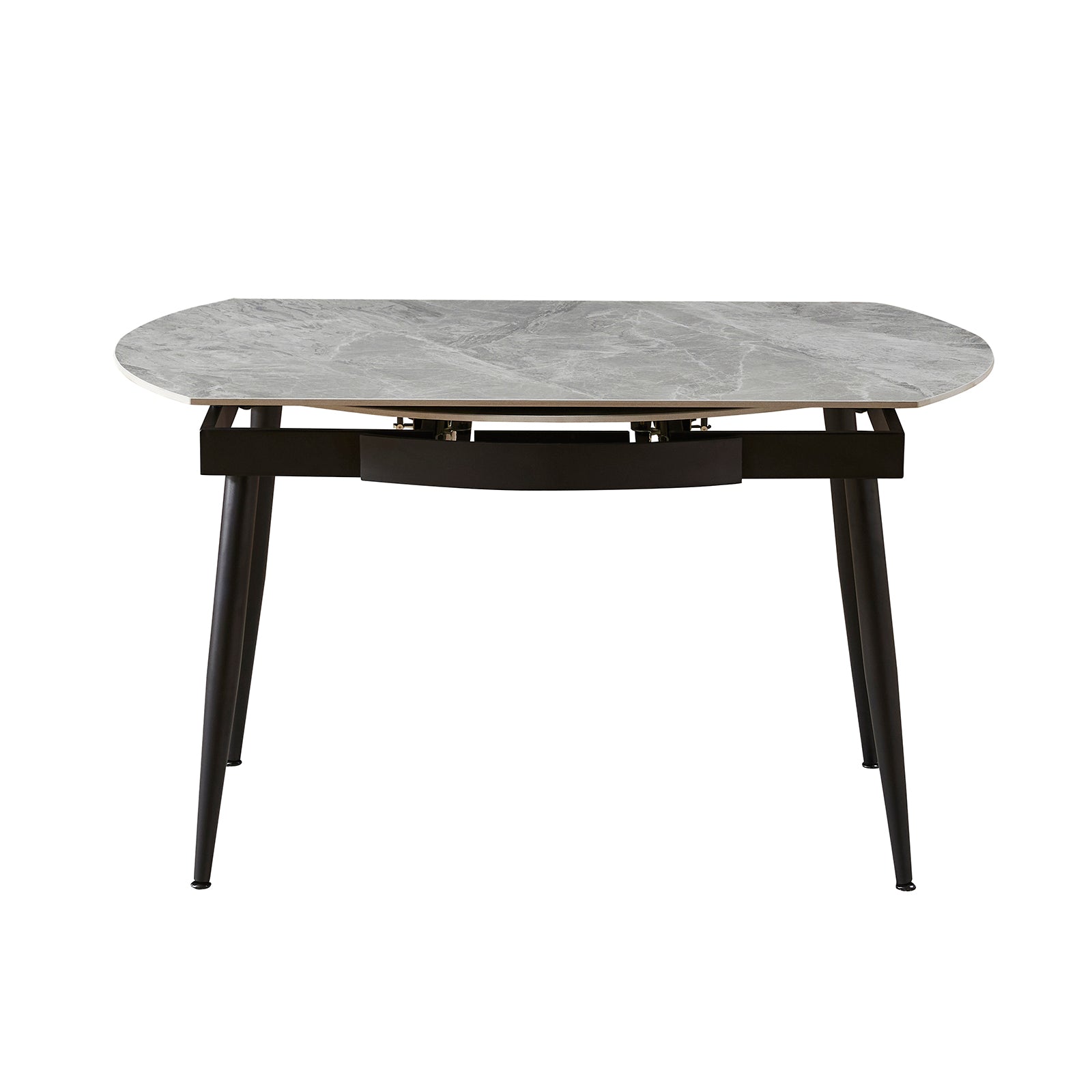 Cruise Grey Gloss Dining Table - 135cm