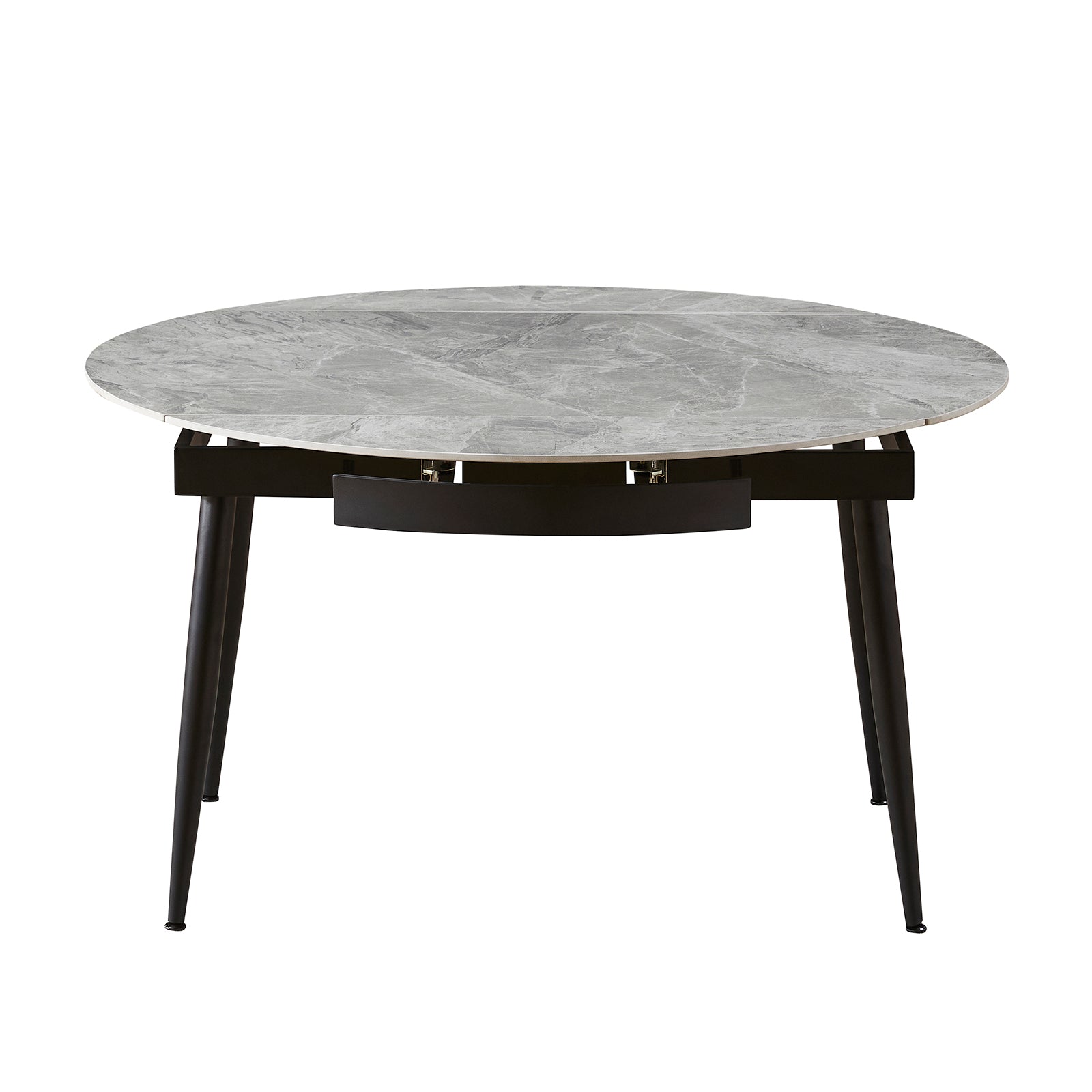 Cruise Grey Gloss Dining Table - 135cm