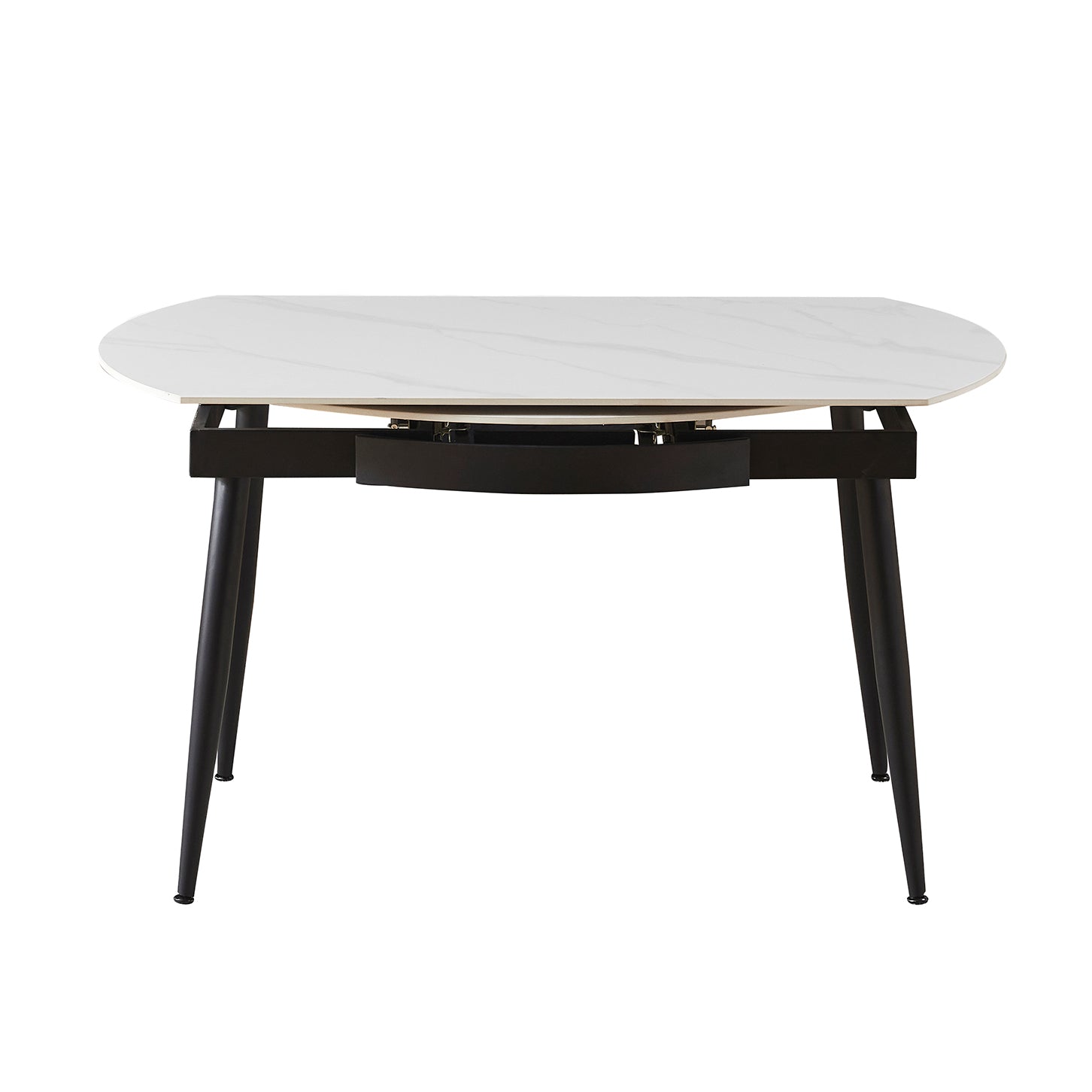 Cruise White Gloss Dining Table - 135cm