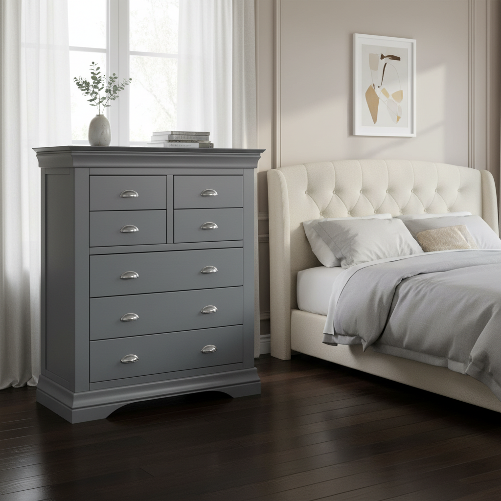 Daniella 4 Over 3 Tall Chest