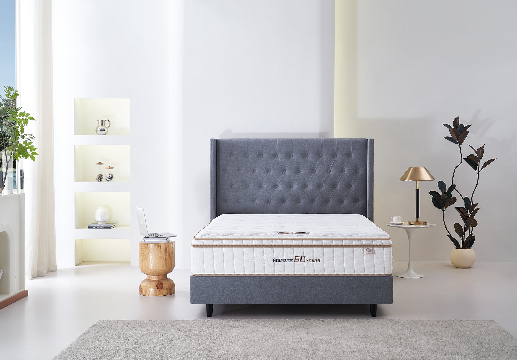 Dun na Ri Mattress | 4ft6 Double | Firm Mattress | Boyne Valley Sleep Collection