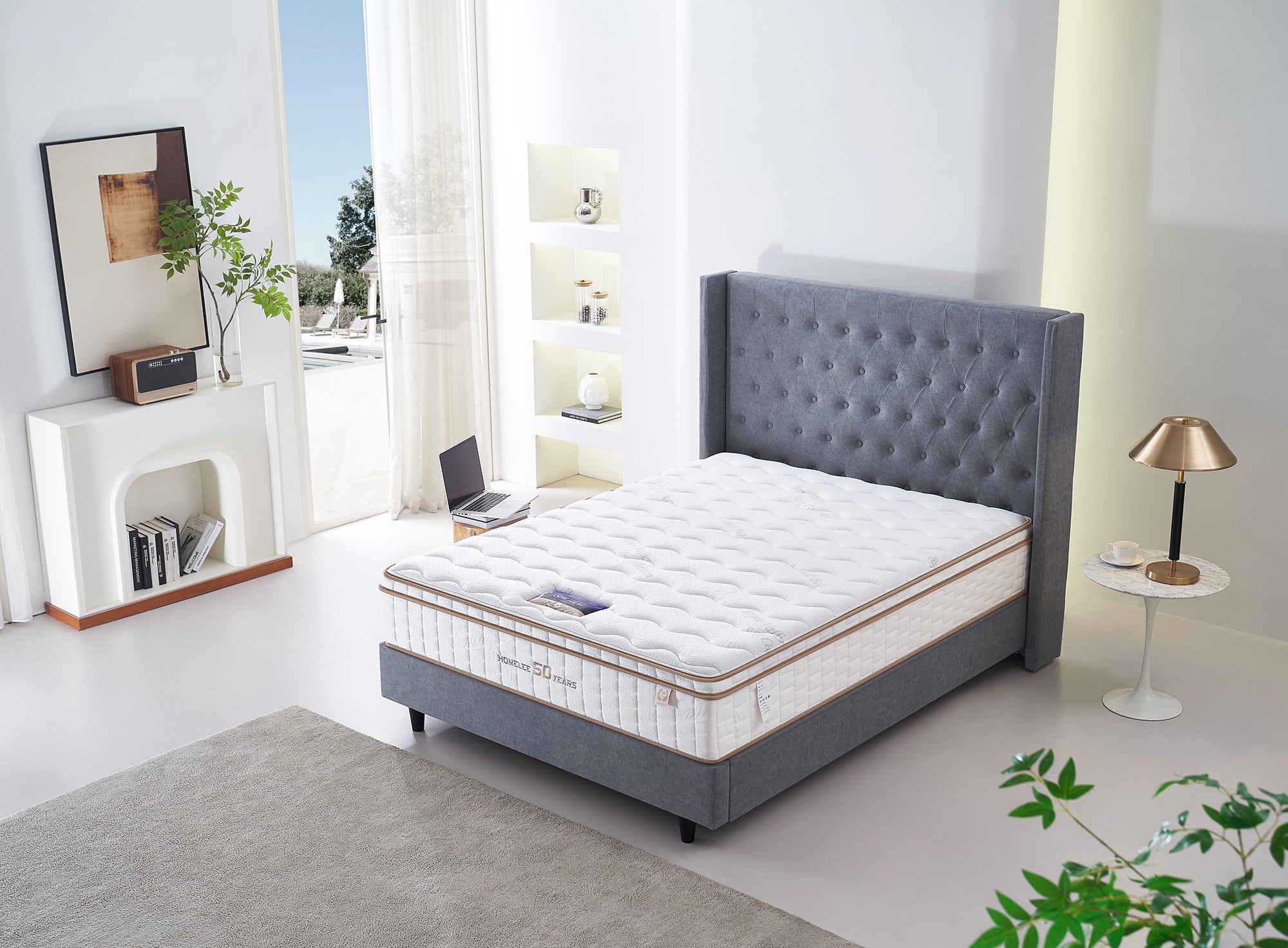 Dun na Ri Mattress | 4ft6 Double | Firm Mattress | Boyne Valley Sleep Collection
