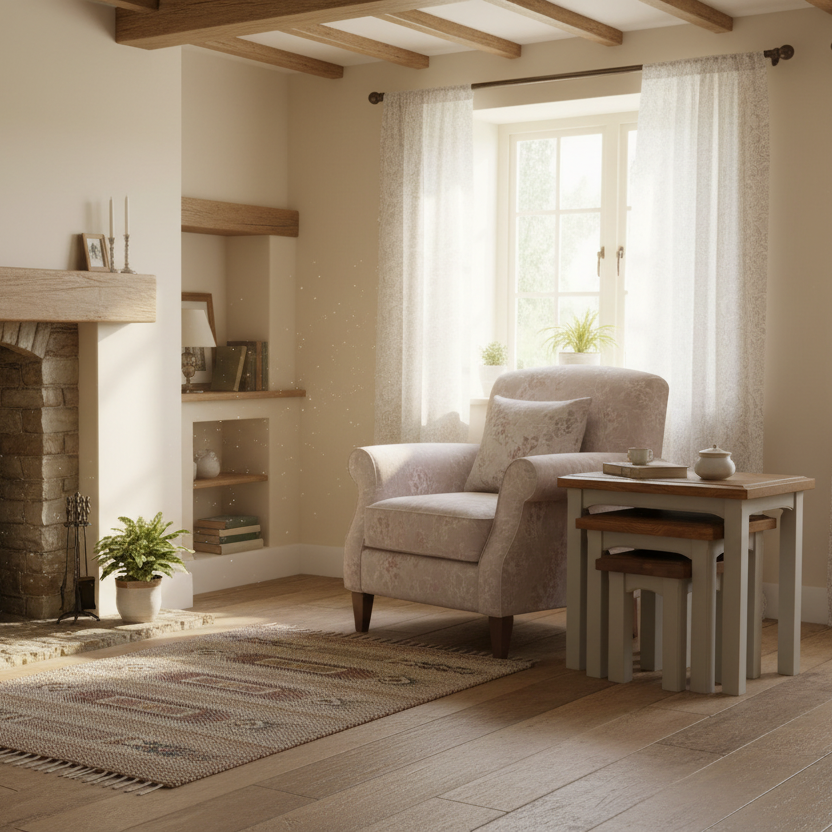 Eden Oak Nest of Tables