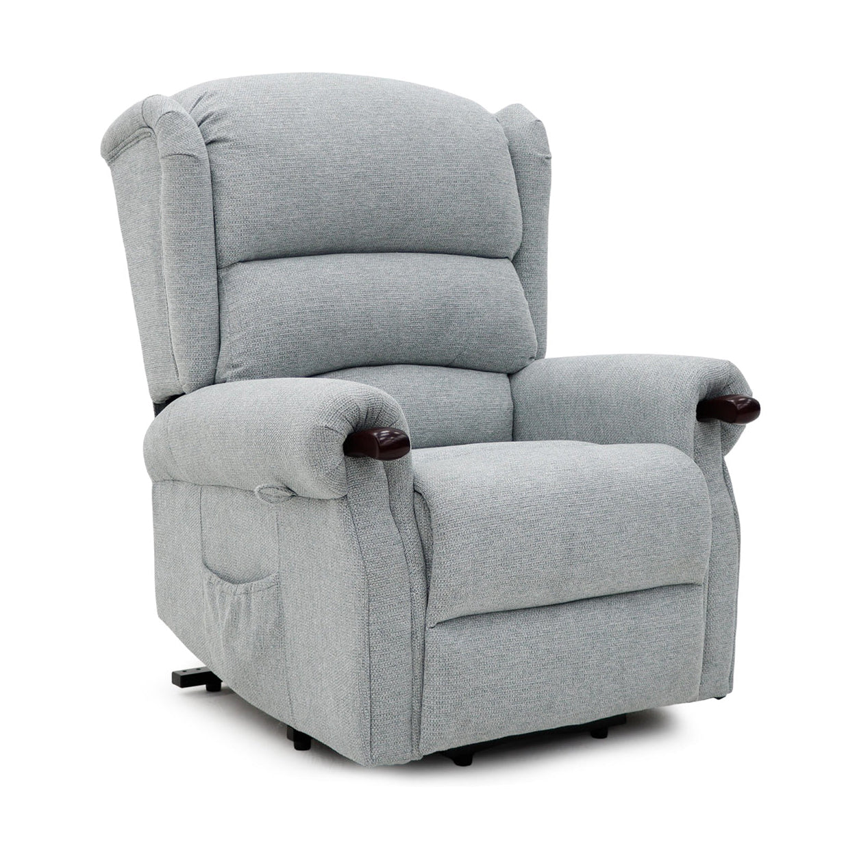 Ellis Lift and Tilt Fabric Wing Armchair