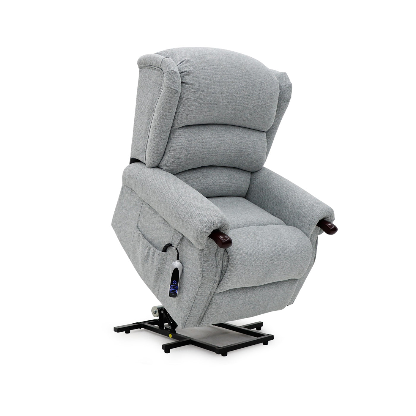 Ellis Lift and Tilt Fabric Wing Armchair